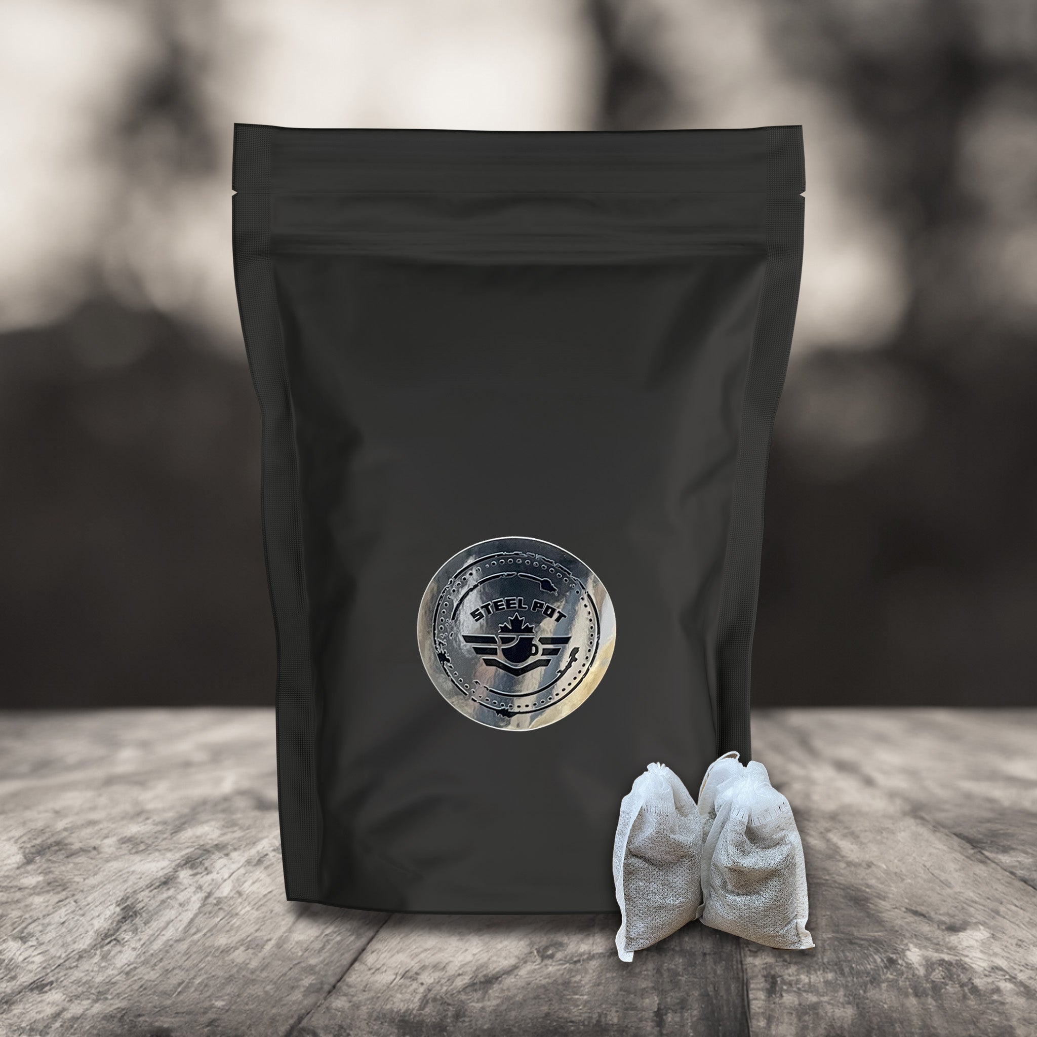 Coffee bags to brew – Café Steel Pot - Main Image