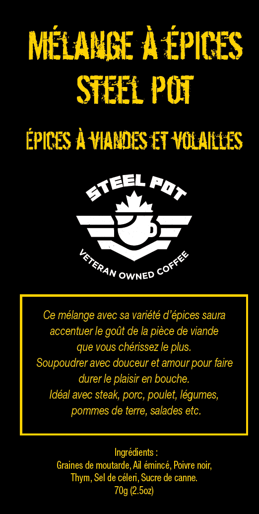 Épices Steel Pot