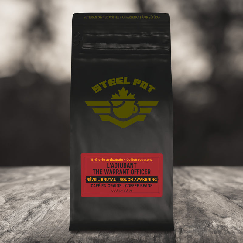 The Warrant Officer coffee - Rude awakening - 650g whole beans